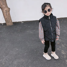 將圖片載入圖庫檢視器 【Y7236】男女童寶寶冬季新款韓版棉馬甲兒童保暖加厚坎肩純色外套-20191012
