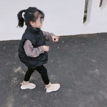 將圖片載入圖庫檢視器 【Y7236】男女童寶寶冬季新款韓版棉馬甲兒童保暖加厚坎肩純色外套-20191012