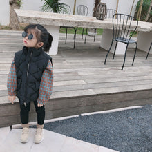 將圖片載入圖庫檢視器 【Y7236】男女童寶寶冬季新款韓版棉馬甲兒童保暖加厚坎肩純色外套-20191012