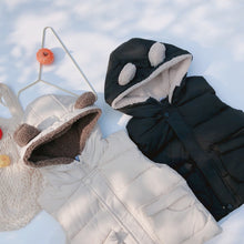 將圖片載入圖庫檢視器 【Y3743】兒童冬季韓版加厚棉馬甲男女童寶寶可愛熊耳朵連帽馬甲-20191012