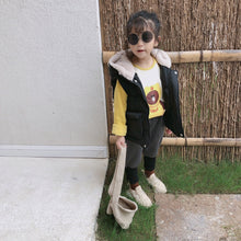 將圖片載入圖庫檢視器 【Y3743】兒童冬季韓版加厚棉馬甲男女童寶寶可愛熊耳朵連帽馬甲-20191012