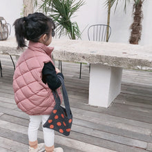 將圖片載入圖庫檢視器 【Y7236】男女童寶寶冬季新款韓版棉馬甲兒童保暖加厚坎肩純色外套-20191012