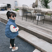 將圖片載入圖庫檢視器 【Y7236】男女童寶寶冬季新款韓版棉馬甲兒童保暖加厚坎肩純色外套-20191012