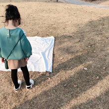 將圖片載入圖庫檢視器 【Y9329】女童寶寶秋冬新款韓版印花大翻領衛衣寬鬆加絨套頭衛衣-20191028