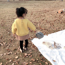 將圖片載入圖庫檢視器 【Y9329】女童寶寶秋冬新款韓版印花大翻領衛衣寬鬆加絨套頭衛衣-20191028