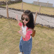 將圖片載入圖庫檢視器 【Y20201】兒童20春款長袖T恤男女童寶寶卡通插肩袖T恤全棉打底衫-20200220