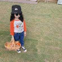 將圖片載入圖庫檢視器 【Y20201】兒童20春款長袖T恤男女童寶寶卡通插肩袖T恤全棉打底衫-20200220
