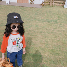 將圖片載入圖庫檢視器 【Y20201】兒童20春款長袖T恤男女童寶寶卡通插肩袖T恤全棉打底衫-20200220