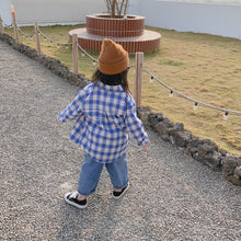 將圖片載入圖庫檢視器 【Y202014】兒童韓版格子襯衫2020春季新款男女童寶寶全棉百搭襯衣-20200304