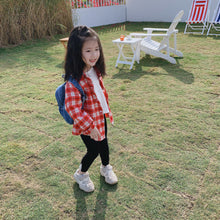 將圖片載入圖庫檢視器 【Y202014】兒童韓版格子襯衫2020春季新款男女童寶寶全棉百搭襯衣-20200304
