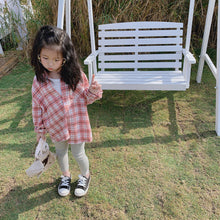 將圖片載入圖庫檢視器 【Y202014】兒童韓版格子襯衫2020春季新款男女童寶寶全棉百搭襯衣-20200304