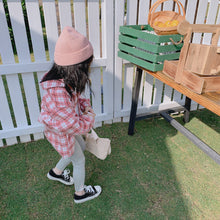 將圖片載入圖庫檢視器 【Y202014】兒童韓版格子襯衫2020春季新款男女童寶寶全棉百搭襯衣-20200304