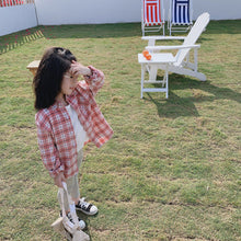 將圖片載入圖庫檢視器 【Y202014】兒童韓版格子襯衫2020春季新款男女童寶寶全棉百搭襯衣-20200304