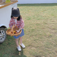 將圖片載入圖庫檢視器 【Y202014】兒童韓版格子襯衫2020春季新款男女童寶寶全棉百搭襯衣-20200304