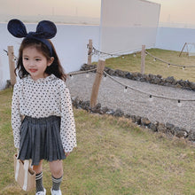 將圖片載入圖庫檢視器 【Y202015】2020春季新款韓版小愛心雪紡衫女童寶寶洋氣百搭氣質襯衫-20200220