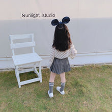 將圖片載入圖庫檢視器 【Y202015】2020春季新款韓版小愛心雪紡衫女童寶寶洋氣百搭氣質襯衫-20200220