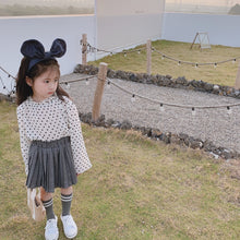 將圖片載入圖庫檢視器 【Y202015】2020春季新款韓版小愛心雪紡衫女童寶寶洋氣百搭氣質襯衫-20200220