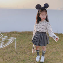 將圖片載入圖庫檢視器 【Y202015】2020春季新款韓版小愛心雪紡衫女童寶寶洋氣百搭氣質襯衫-20200220