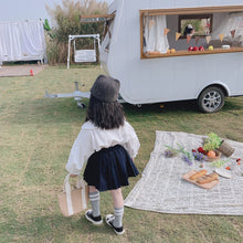 將圖片載入圖庫檢視器 【Y202018】2020春款韓版娃娃領襯衫女童寶寶可愛燈籠袖娃娃衫襯衣-20200304