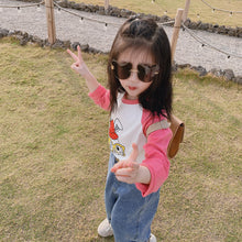 將圖片載入圖庫檢視器 【Y20201】兒童20春款長袖T恤男女童寶寶卡通插肩袖T恤全棉打底衫-20200220