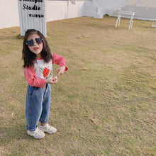 將圖片載入圖庫檢視器 【Y20201】兒童20春款長袖T恤男女童寶寶卡通插肩袖T恤全棉打底衫-20200220