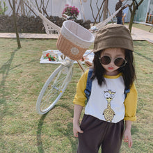 將圖片載入圖庫檢視器 【Y20201】兒童20春款長袖T恤男女童寶寶卡通插肩袖T恤全棉打底衫-20200220