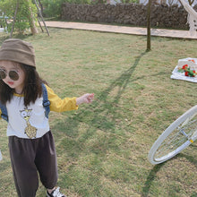 將圖片載入圖庫檢視器 【Y20201】兒童20春款長袖T恤男女童寶寶卡通插肩袖T恤全棉打底衫-20200220