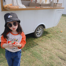 將圖片載入圖庫檢視器 【Y20201】兒童20春款長袖T恤男女童寶寶卡通插肩袖T恤全棉打底衫-20200220