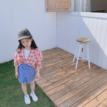 將圖片載入圖庫檢視器 【Y202014】兒童韓版格子襯衫2020春季新款男女童寶寶全棉百搭襯衣-20200304