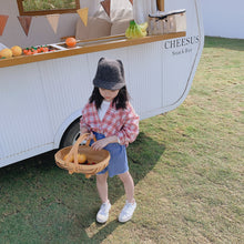 將圖片載入圖庫檢視器 【Y202014】兒童韓版格子襯衫2020春季新款男女童寶寶全棉百搭襯衣-20200304