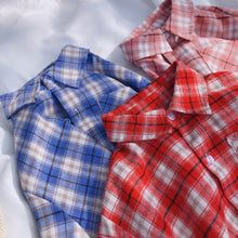 將圖片載入圖庫檢視器 【Y202014】兒童韓版格子襯衫2020春季新款男女童寶寶全棉百搭襯衣-20200304