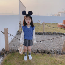 將圖片載入圖庫檢視器 【Y202015】2020春季新款韓版小愛心雪紡衫女童寶寶洋氣百搭氣質襯衫-20200220