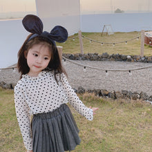 將圖片載入圖庫檢視器 【Y202015】2020春季新款韓版小愛心雪紡衫女童寶寶洋氣百搭氣質襯衫-20200220
