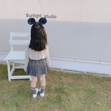 將圖片載入圖庫檢視器 【Y202015】2020春季新款韓版小愛心雪紡衫女童寶寶洋氣百搭氣質襯衫-20200220