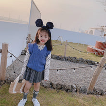 將圖片載入圖庫檢視器 【Y202015】2020春季新款韓版小愛心雪紡衫女童寶寶洋氣百搭氣質襯衫-20200220