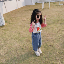 將圖片載入圖庫檢視器 【Y20201】兒童20春款長袖T恤男女童寶寶卡通插肩袖T恤全棉打底衫-20200220