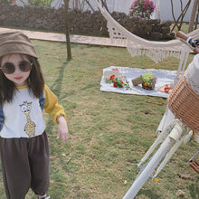 將圖片載入圖庫檢視器 【Y20201】兒童20春款長袖T恤男女童寶寶卡通插肩袖T恤全棉打底衫-20200220