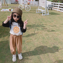 將圖片載入圖庫檢視器 【Y20201】兒童20春款長袖T恤男女童寶寶卡通插肩袖T恤全棉打底衫-20200220