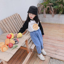 將圖片載入圖庫檢視器 【Y20201】兒童20春款長袖T恤男女童寶寶卡通插肩袖T恤全棉打底衫-20200220