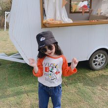將圖片載入圖庫檢視器 【Y20201】兒童20春款長袖T恤男女童寶寶卡通插肩袖T恤全棉打底衫-20200220