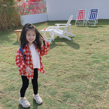 將圖片載入圖庫檢視器 【Y202014】兒童韓版格子襯衫2020春季新款男女童寶寶全棉百搭襯衣-20200304
