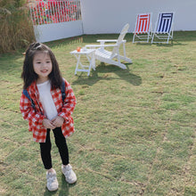 將圖片載入圖庫檢視器 【Y202014】兒童韓版格子襯衫2020春季新款男女童寶寶全棉百搭襯衣-20200304