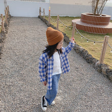 將圖片載入圖庫檢視器 【Y202014】兒童韓版格子襯衫2020春季新款男女童寶寶全棉百搭襯衣-20200304