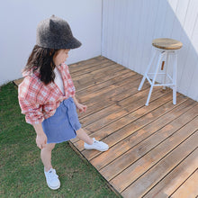 將圖片載入圖庫檢視器 【Y202014】兒童韓版格子襯衫2020春季新款男女童寶寶全棉百搭襯衣-20200304