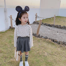 將圖片載入圖庫檢視器 【Y202015】2020春季新款韓版小愛心雪紡衫女童寶寶洋氣百搭氣質襯衫-20200220