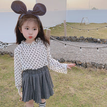 將圖片載入圖庫檢視器 【Y202015】2020春季新款韓版小愛心雪紡衫女童寶寶洋氣百搭氣質襯衫-20200220