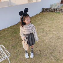將圖片載入圖庫檢視器 【Y202015】2020春季新款韓版小愛心雪紡衫女童寶寶洋氣百搭氣質襯衫-20200220