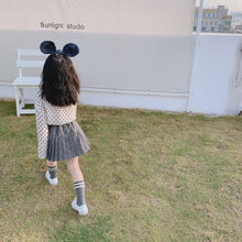 將圖片載入圖庫檢視器 【Y202015】2020春季新款韓版小愛心雪紡衫女童寶寶洋氣百搭氣質襯衫-20200220