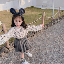 將圖片載入圖庫檢視器 【Y202015】2020春季新款韓版小愛心雪紡衫女童寶寶洋氣百搭氣質襯衫-20200220