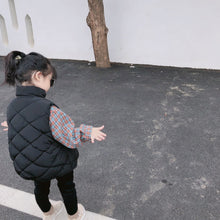 將圖片載入圖庫檢視器 【Y7236】男女童寶寶冬季新款韓版棉馬甲兒童保暖加厚坎肩純色外套-20191012
